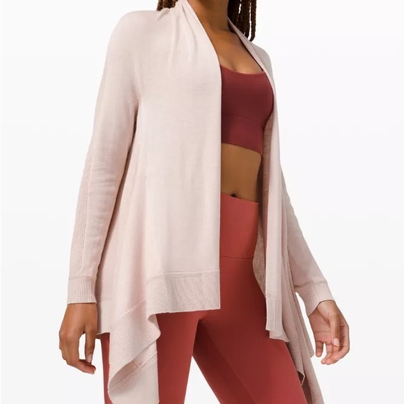 lululemon athletica Sweaters - LULULEMON Cashlu Knit Wrap XL/XXL